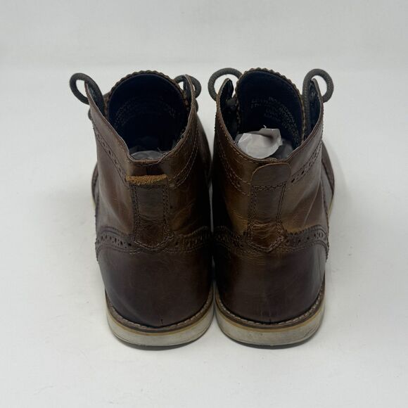 Crevo Boardwalk Chukka Boots Mens 13 Brown Leather Lace Up Hipster City Preppy main image 10